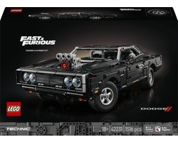 LEGO Technic Fast and Furious Dodge Charger R/T Auto Bouwpakket voor Volwassenen 42231 Image