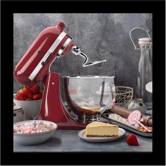 Deeg Haak - Mixer Accessoire - Brood Deeg - Duurzaam Metaal - 5 Quart van Merkloos — afbeelding 2
