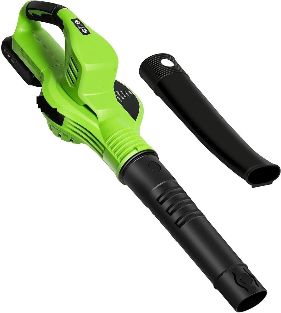 Elektrische Bladblazer - Stofzuiger Veegmachine - Tuinonderhoud - Borstelloze Motor - 150 mph Luchtsnelheid - Groen