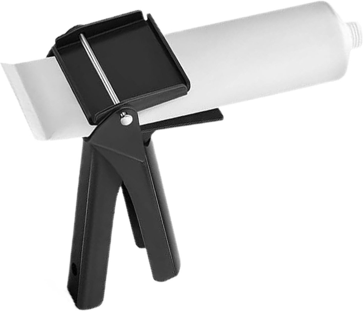 Buis Extrusie Tool - Siliconen Dispenser - Materiaal Maximaliseren - Efficiënte Compressie - Niet gespecificeerd - Zwart/Bruin