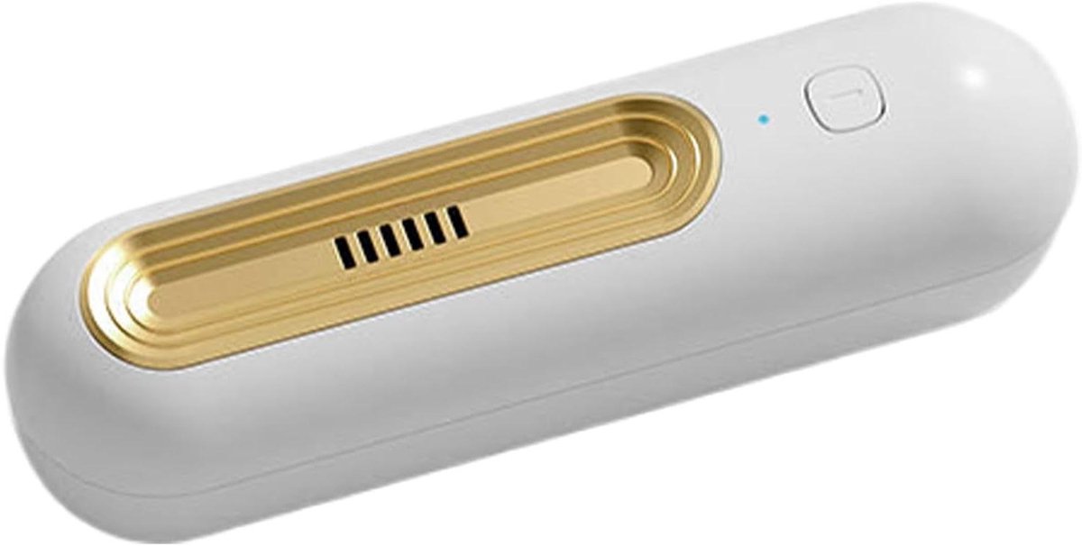 Koelkast Geurverwijderaar - Luchtverfrisser Koelkast - Voedsel Vers Houden - Energiebesparende Modus - 14.5 x 4.3 x 3.8 cm - Goud