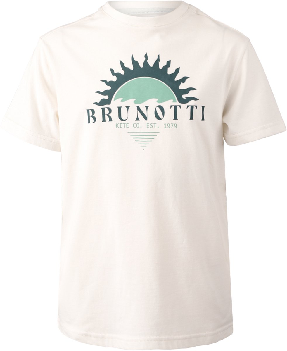 Brunotti Mikry Boys T-shirt Snow 176 Wit