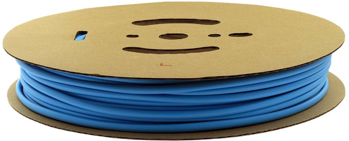 PRO-TIE® - Krimpkous 50,8-25,4 mm Felblauw Dunwandig krimpverhouding 2:1 (Rol 30 meter) - PRO-TIE