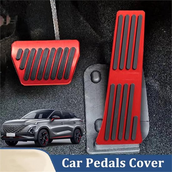 Auto Pedaalhoezen - Voetpedaal Set - Verbeterde Grip - Antislip Ontwerp - 2 Stuks - Zwart — afbeelding 3