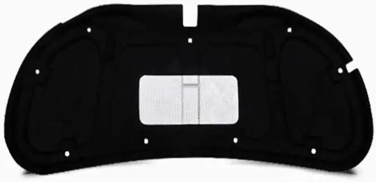 Motorkap Isolatie - Geluidsisolatie Katoen - Motor Beschermen - Warmte & Geluid Dempend - 10L x 10B mm - Zwart