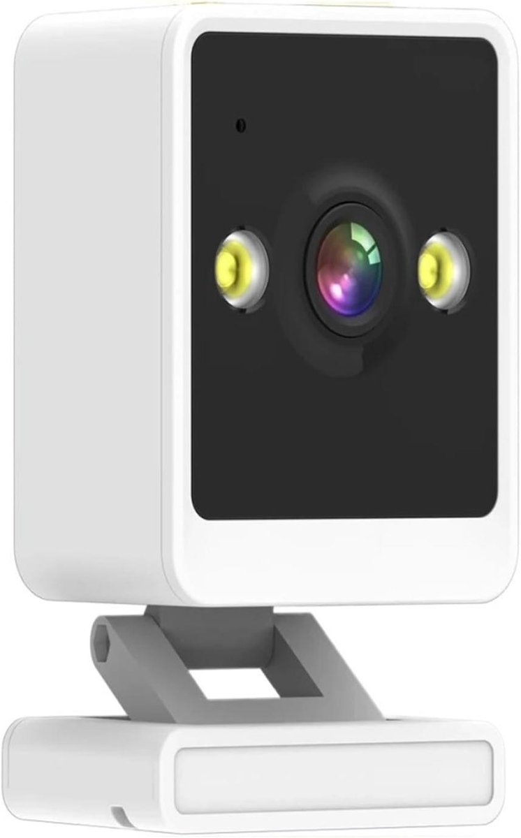 IP WiFi Camera - Beveiligingscamera Binnen - Huisbewaking Thuis - AI Detectie Tweewegs Audio - 1080P Full HD - Wit