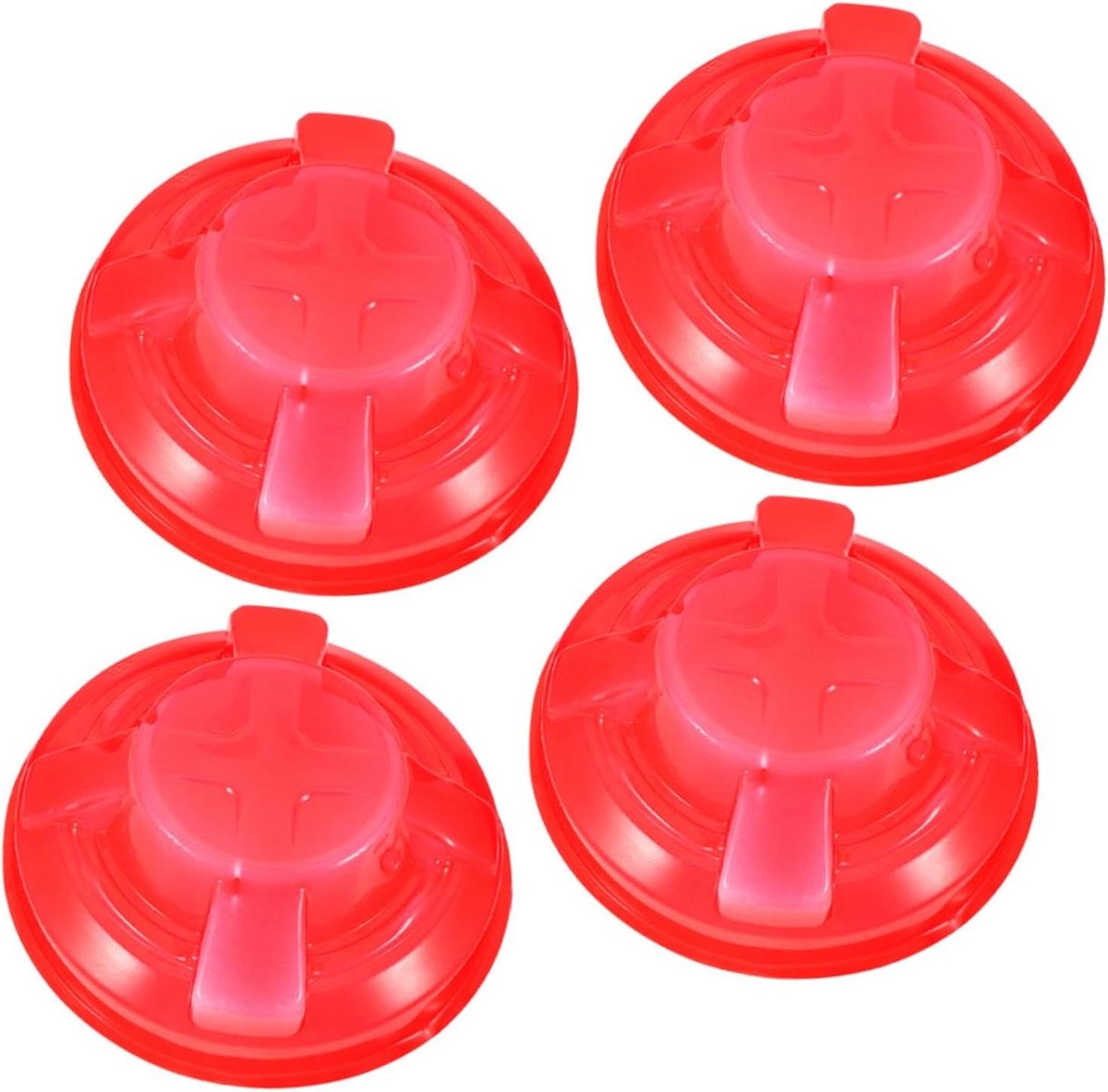 Alarm Covers - Detector Beschermers - Apparaten Beveiligen - Moderne Stijl - 4 Stuks - Rood