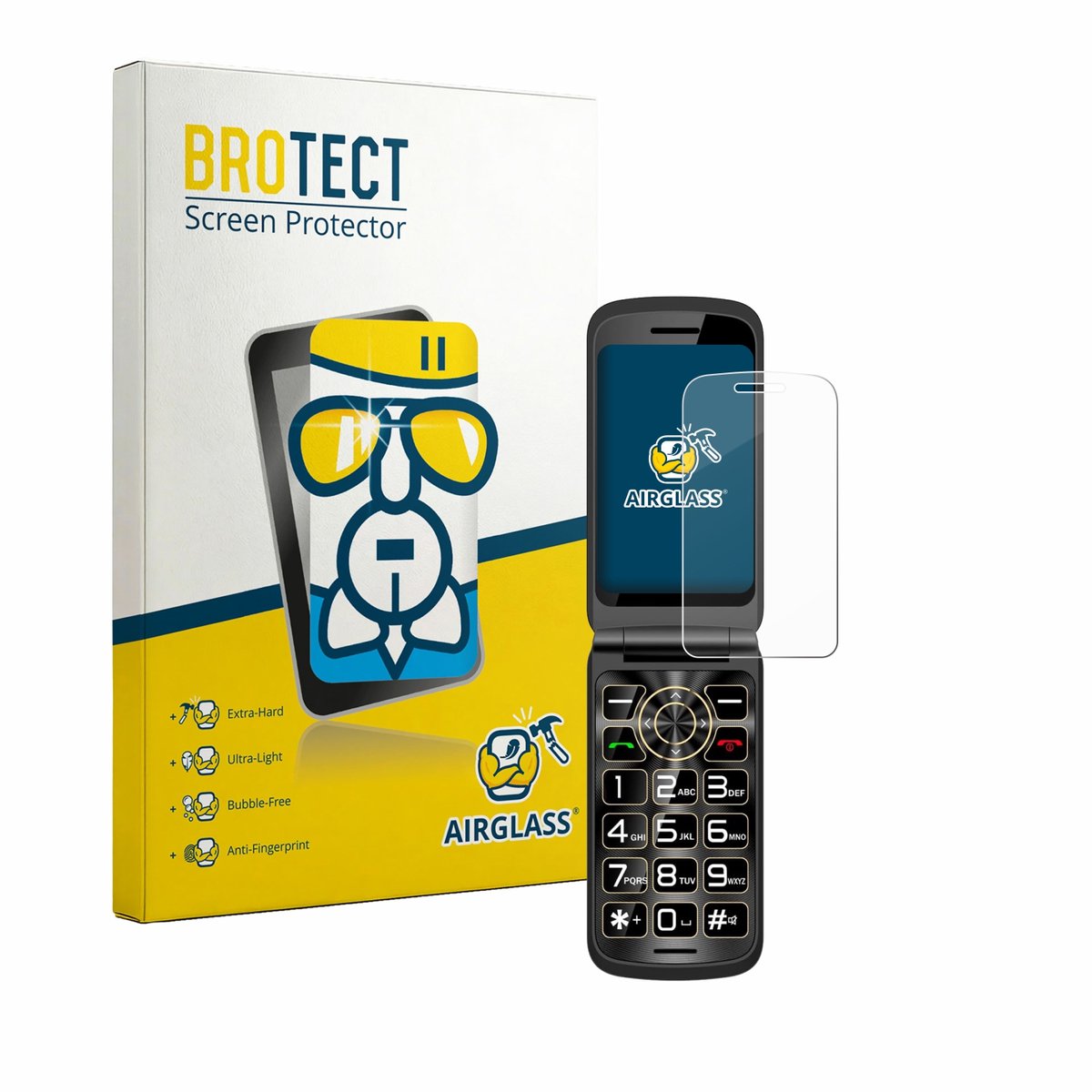Screenprotector voor Guwet G739 Beschermglas transparant