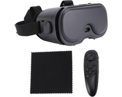 Asixxsix VR Headset for Phone with Bluetooth Controller, 120 FOV Adjustable Anti-blue Light 3D VR Glasses Virtual Reality Headset, 3D VR Glasses Headsets, Ergonomic Design