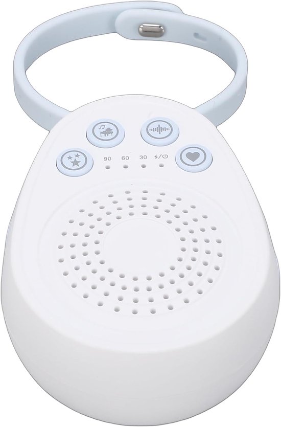 Geluidsmachine - Witte Ruis Machine - Baby Slaap - 19 Rustgevende Geluiden - 30 Uur Speeltijd - Lichtblauw — afbeelding 5