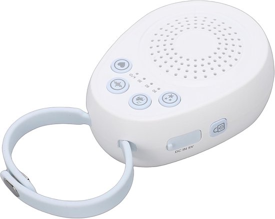 Geluidsmachine - Witte Ruis Machine - Baby Slaap - 19 Rustgevende Geluiden - 30 Uur Speeltijd - Lichtblauw — afbeelding 4