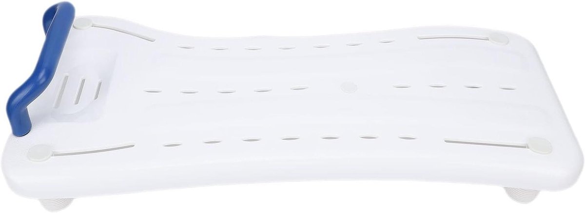 Badzitpaneel - Douchebankje - Veilig Baden - Met Handvat - 75 x 34 cm - Wit