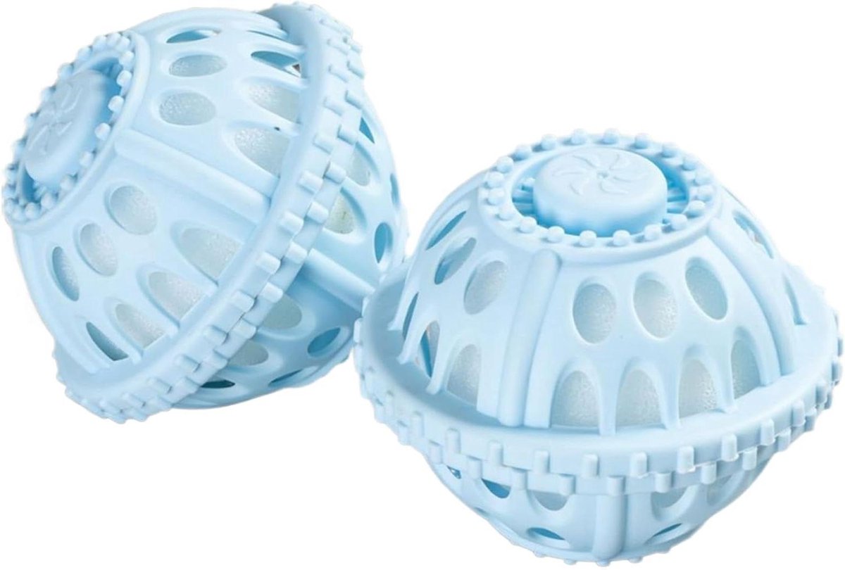 Wasballen Set - Herbruikbare Ballen - Kleding Beschermen - Anti-Knoop Ontwerp - 8.5 cm - Grijs