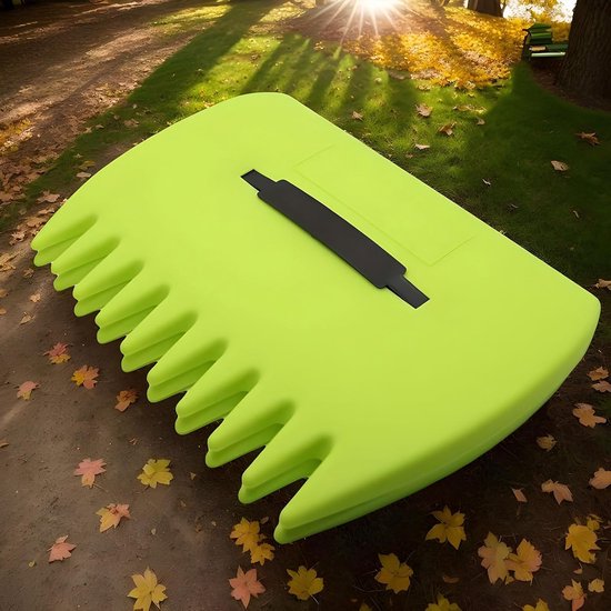 Handhark met Bladklauwen - Bladgrijpers Tuin - Gazon Onderhoud - Lichtgewicht Ontwerp - 29B centimeter - Groen van Handhark — afbeelding 4