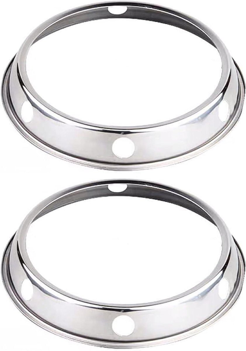 Wok Houder - Pan Ondersteuning - Koken - Efficiënte Verwarming - 26 cm - Zilver