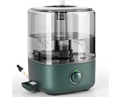 Humidifier Bedroom 5L, Vankarr Ultrasonic 28dB Silent Humidifier Top Fill with 360° Rotatable Nozzle, Increase Humidity for Kids Room Office Baby Plants, Green