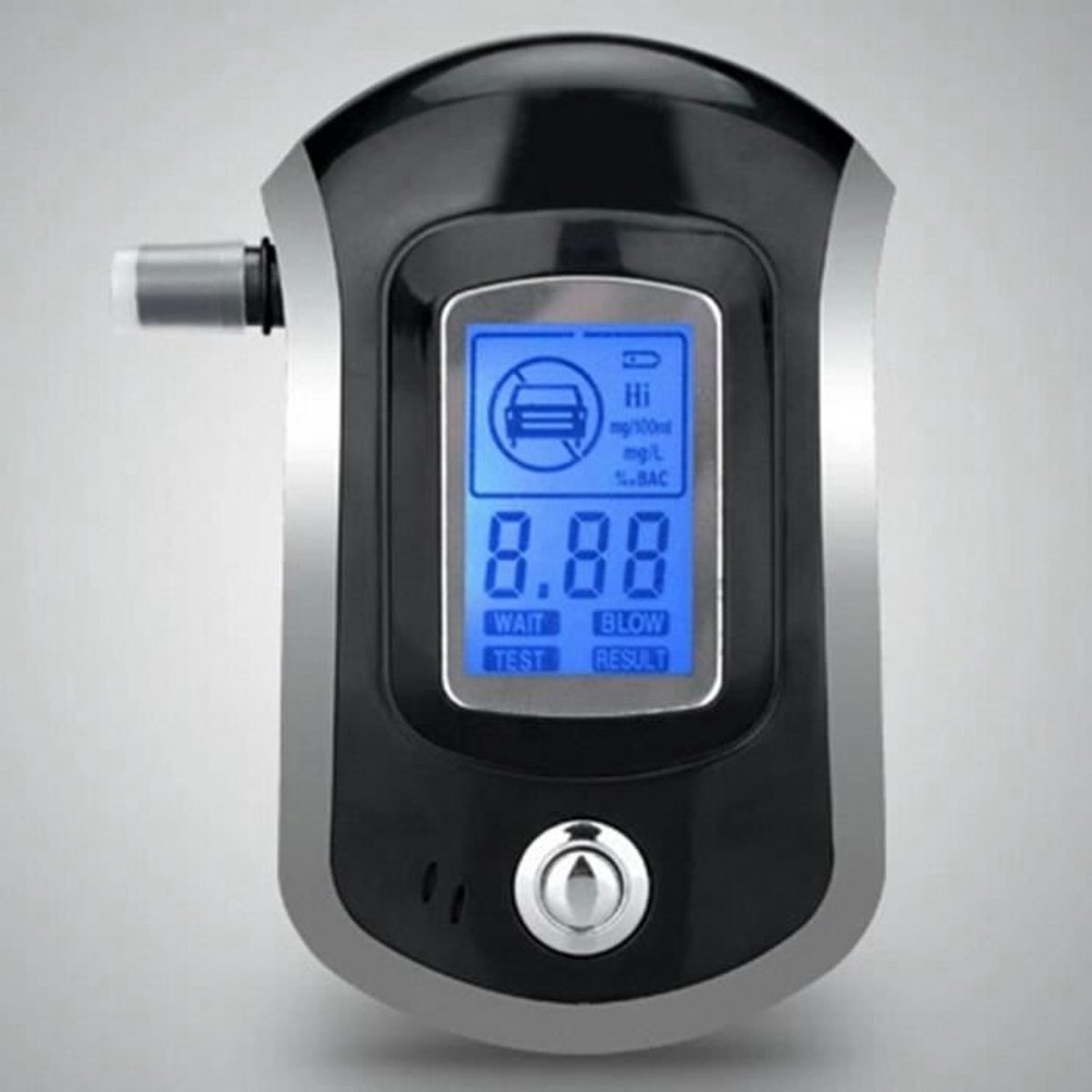 AT6000 Slimme ademalcoholtester met digitaal LCD-scherm
