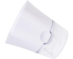 Automatische Bloempot - Zelfwaterend Potten - Planten Verzorgen - Dubbelwandig Systeem - 18 x 15 x 11 cm - Wit