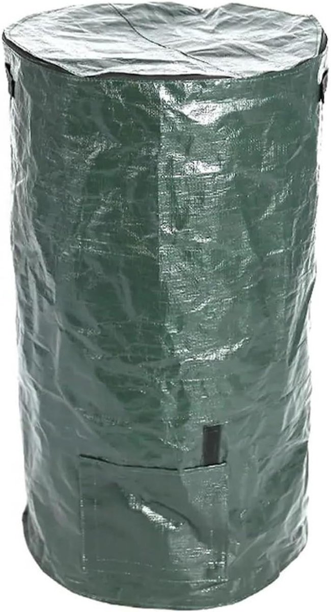 Tuin Afvalbak - Compost Bak - Tuin Opruimen - Herbruikbaar Ontwerp - 45x80cm - Lichtgrijs