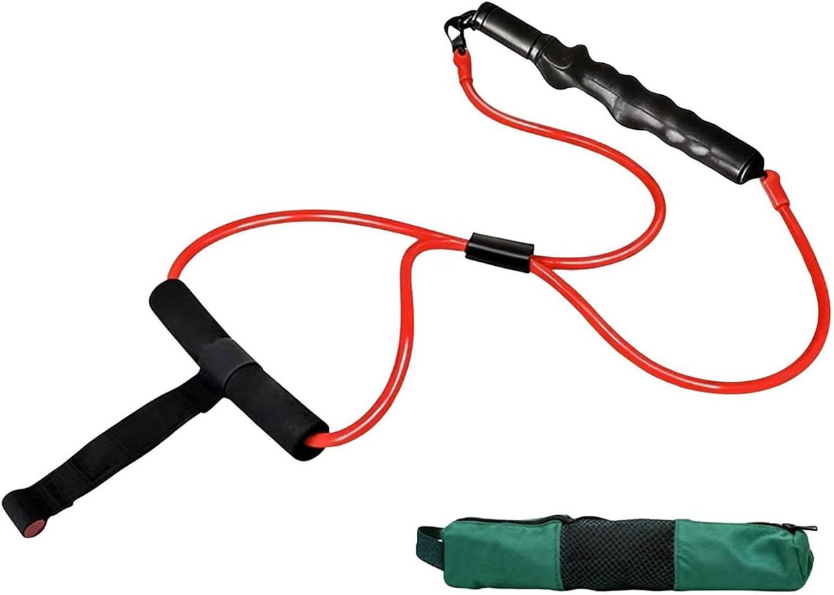 Swing Speed Developer - Trainingsapparaat - Sportieve Prestaties Verbeteren - Spiergeheugen Ontwikkeling - 67 cm - Rood