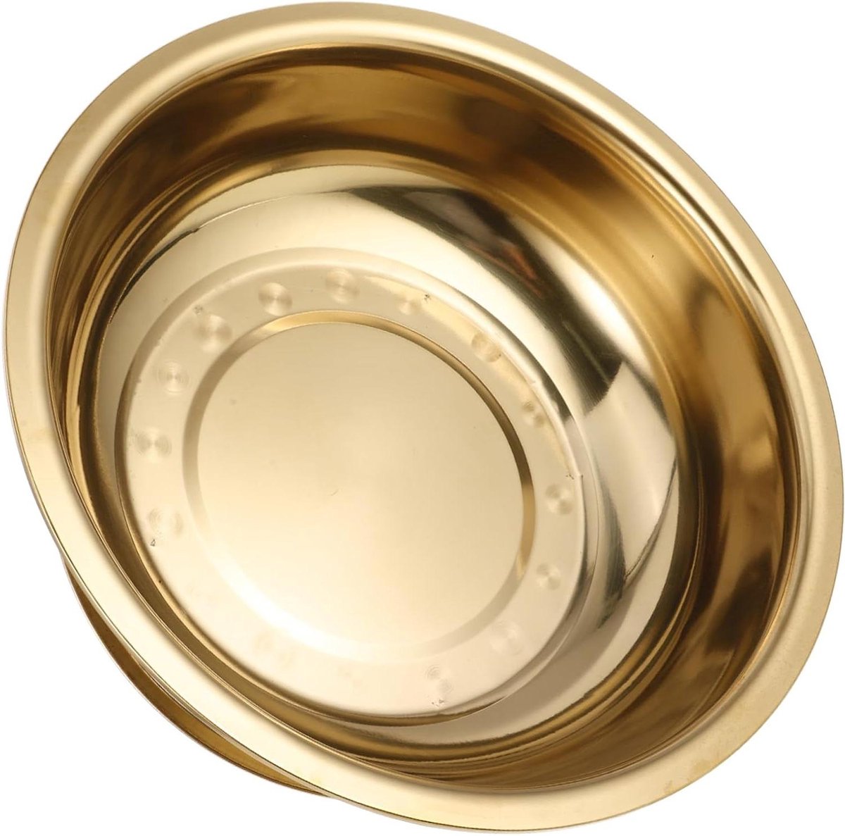 BESPORTBLE brandende achtertuin meubels vuurkorf hitte deflector draagbare gashaard kampvuur draagbare vuurplaats voor kamperen op tafel ijzer Golden