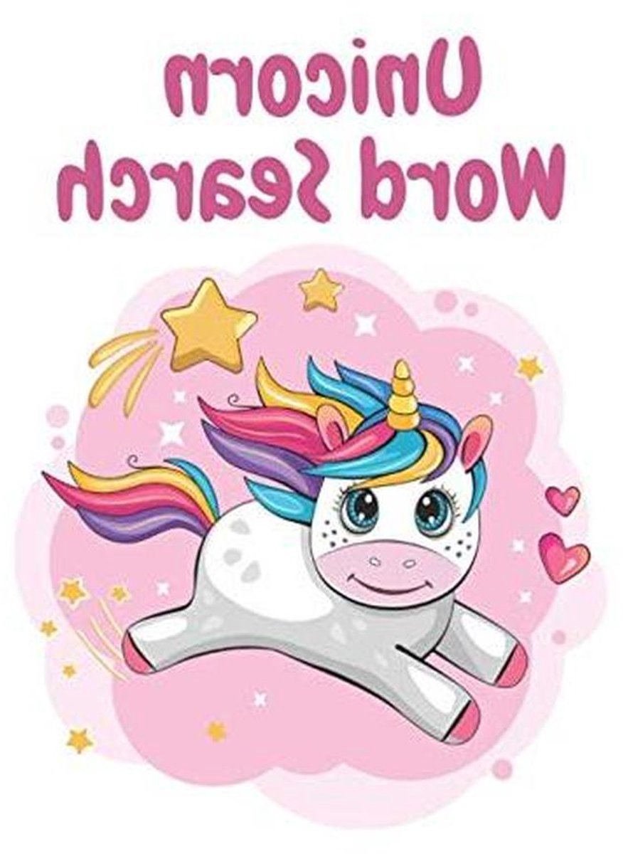 Unicorn Woordzoeker - Puzzelboek Kinderen - Ontspanning Thuis - 50 Unicorn Puzzels - 21.59 x 27.94 cm - Niet gespecificeerd