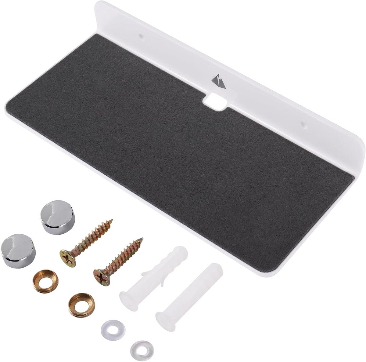 Wandhouder Luidspreker - Acryl Display - Apparaten Opbergen - Met Kabelgoot - 24 x 11 cm - Transparant