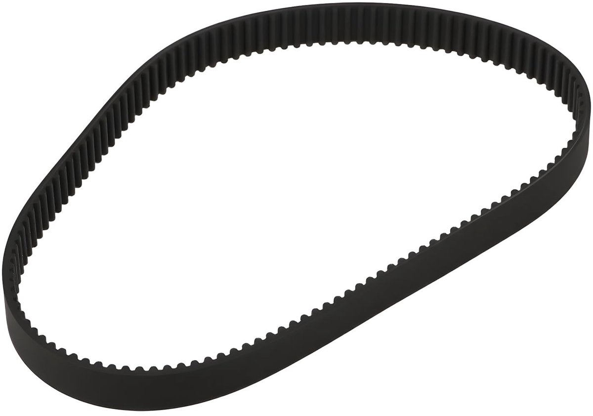 Dailygoods- Power Brush Riem 375mm - Compatibel met John Deere QA5 - Vervangt TCU32422 - Duurzaam Rubber - Efficiënte Overbrenging - Aandrijfriem