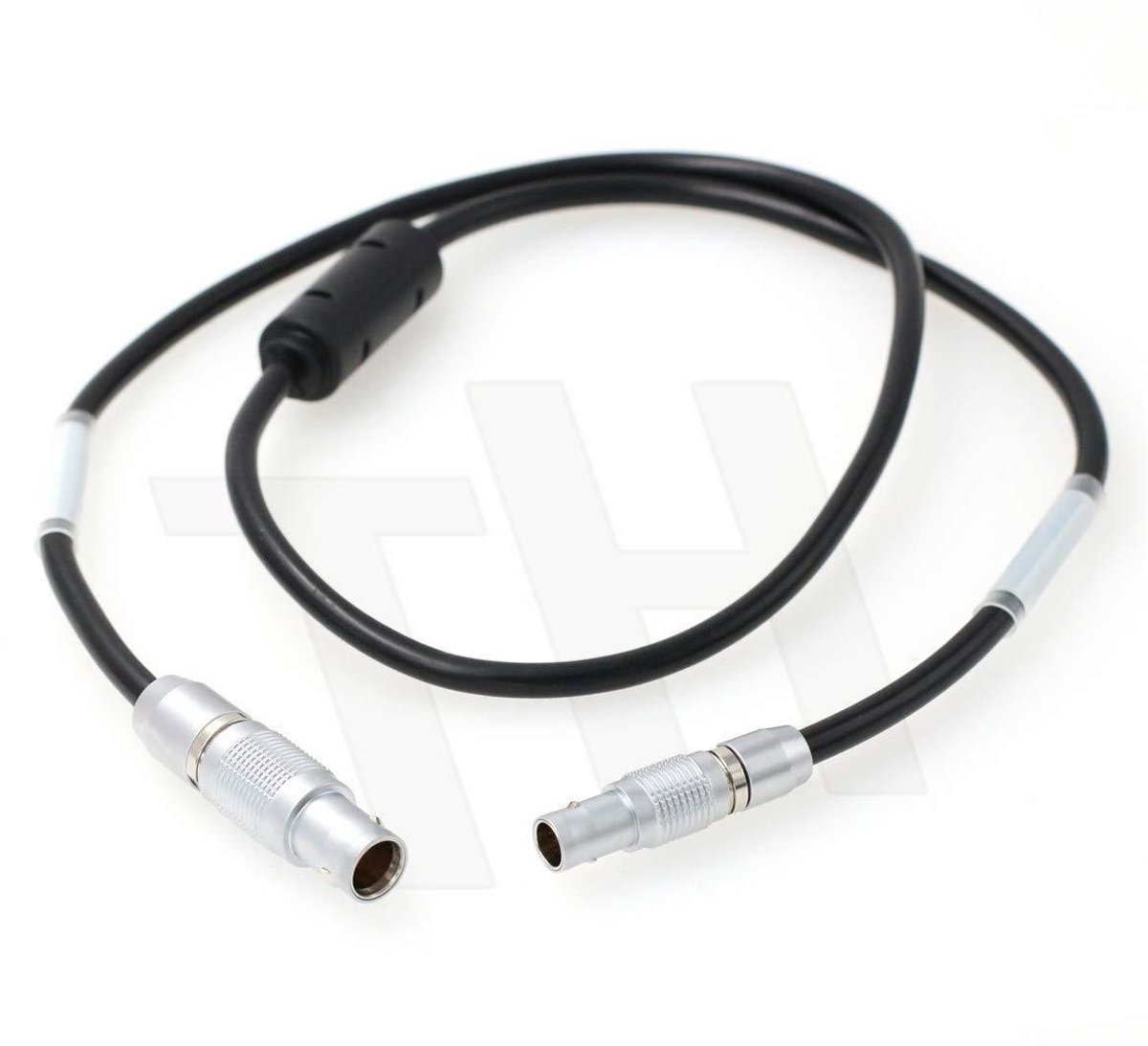 Motor Run Stop Kabel - Camera Controle - Filmopnames Starten - 7-Pin Connectoren - 60 cm - Zwart