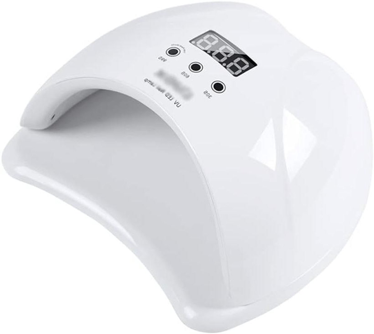Nagel UV Lamp - Nageldroger Gel - Gel Nagels Drogen - Dubbele Lichtbron - 80W Vermogen - Wit