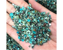 Kwarts Kristal Grind - Decoratief Steen - Aquarium Decoratie - Natuurlijk Materiaal - 3-5 mm - Groen