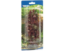 Kunstplant Rotala - Aquariumplant Plastic - Aquarium Decoratie - Natuurgetrouwe Replica - 16 cm - Rood