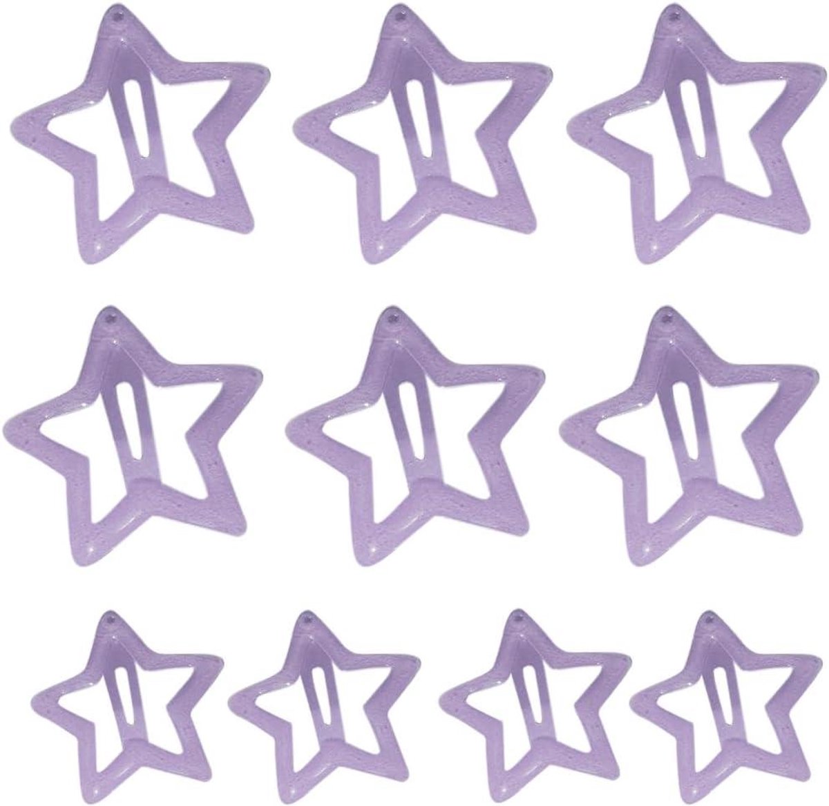 10 Pcs Cute Bangs Hairpins Women Kid Hairgrip Star Headdress Barrettes Accessories Sweet Y2K Girls Hairpins