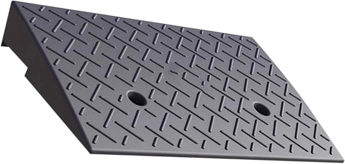 Drempelplaten, drempelplaten, stoeprandhellingen for auto's, sterk en drukbestendig, geschikt for auto's, accuauto's, drempels(50 * 32 * 4cm)