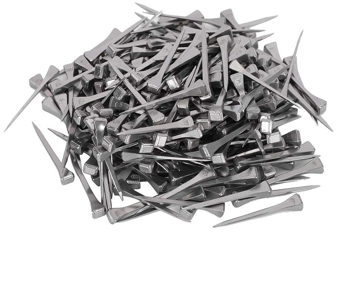 Dailygoods- Hoefijzernagels 250 Stuks - 45 Mm E3 Koolstofstaal - Paardenuitrusting - Hoefnagel Gereedschap - Hoge Treksterkte - Eenvoudig te Gebruiken - Paardenijzerspijkers