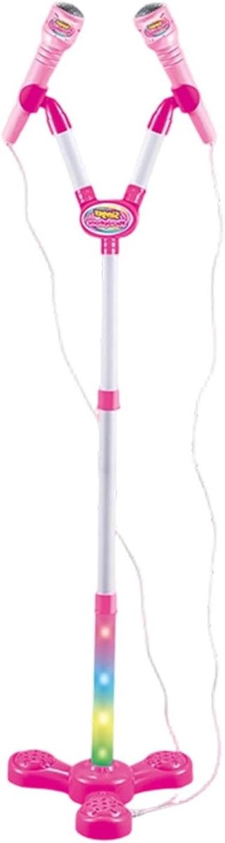 Kinder Microfoon - Zingmachine Speelgoed - Optreden en Zingen - Verstelbare Hoogte - Tot 104 cm - Meerdere Kleuren