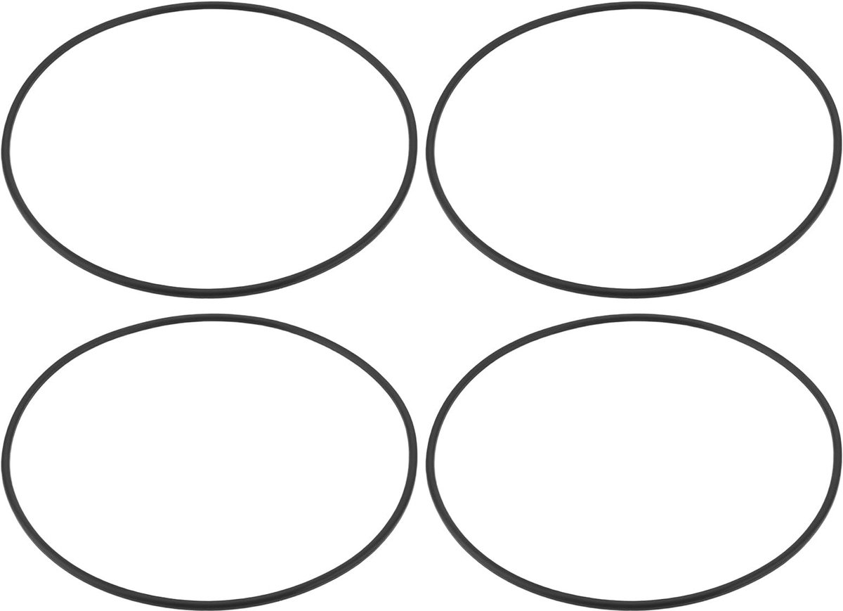 Dailygoods- Filtercover O-Ring 16x14.92x0.3 cm - Compatibel met Pentair Predator II - Vervangingsonderdeel - Schuimfilter - O-Ringen Set - Geschikt voor zwembad/spa