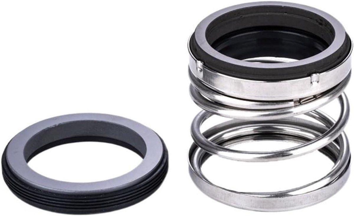 Glijringafdichting - Pompasafdichting - Pomp Reparatie - Voor Diverse Pompen - BIA-90 - Zwart
