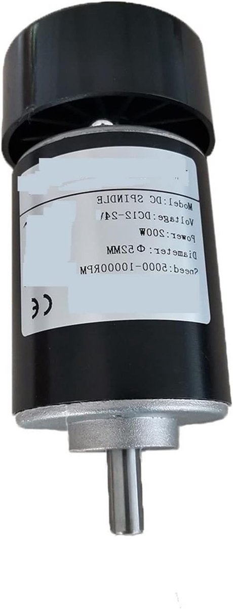 CNC Spindelmotor - DC Motor Kit - Graveren Frezen - Luchtgekoeld - 200 W - Metaal