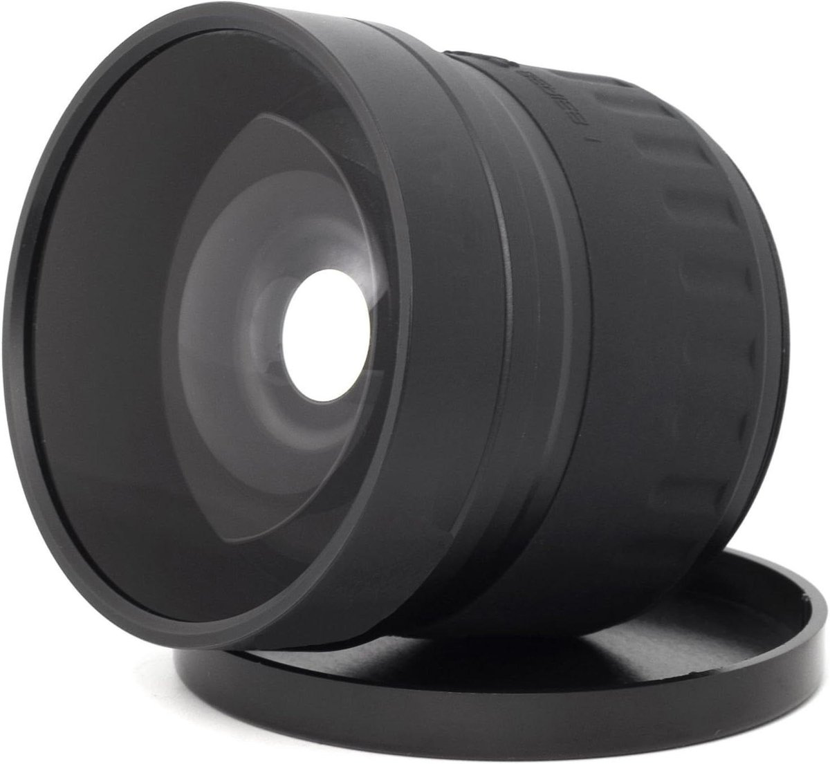Fish-Eye Lens - Groothoeklens Visoog - Fotografie Uitbreiding - MultiCoated Optisch Glas - 0.21x-0.22x - Zwart