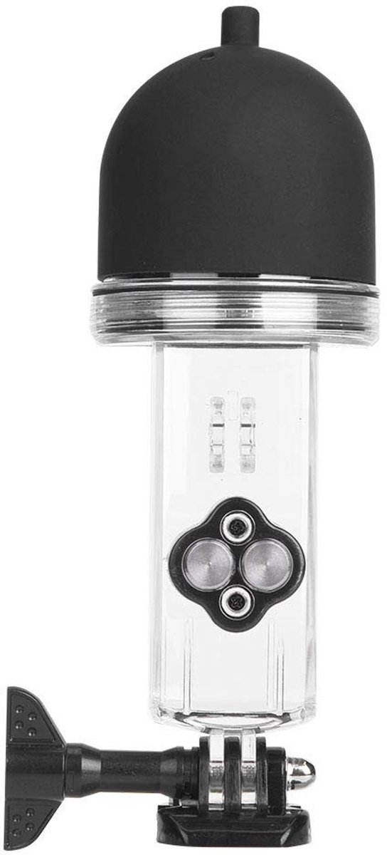 Dailygoods- Duikbeschermhoes 60M Waterdicht - PC Materiaal - Onderwateropnamen - Halfrond Koepelontwerp - Lichtgewicht - Geschikt voor Osmo Pocket - Waterdichte Behuizing