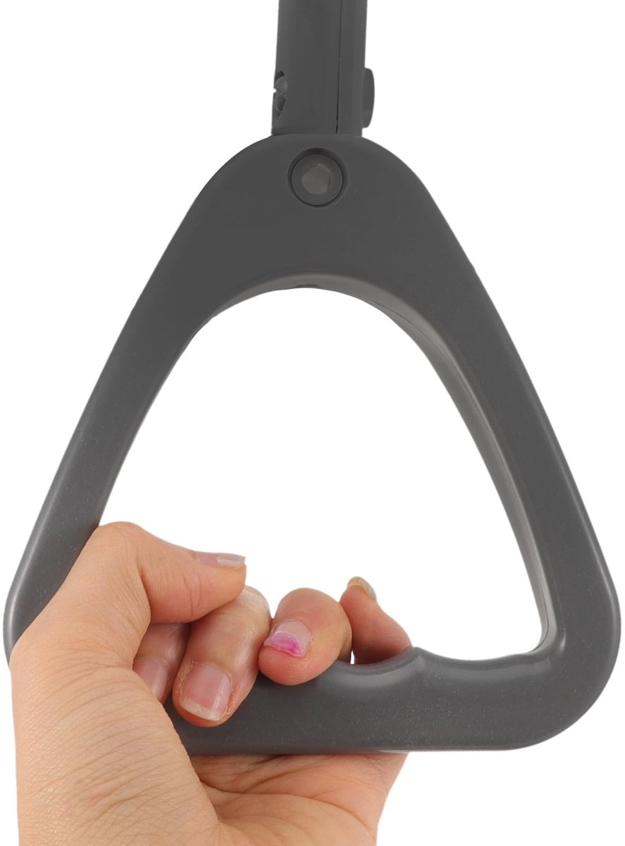 Dailygoods- Handgreep Driehoek Ring - Auto Handgreep - Bus Handgreep - Metro Handgreep - Robuust ABS-Kunststof - Duurzaam en Praktisch - Handring