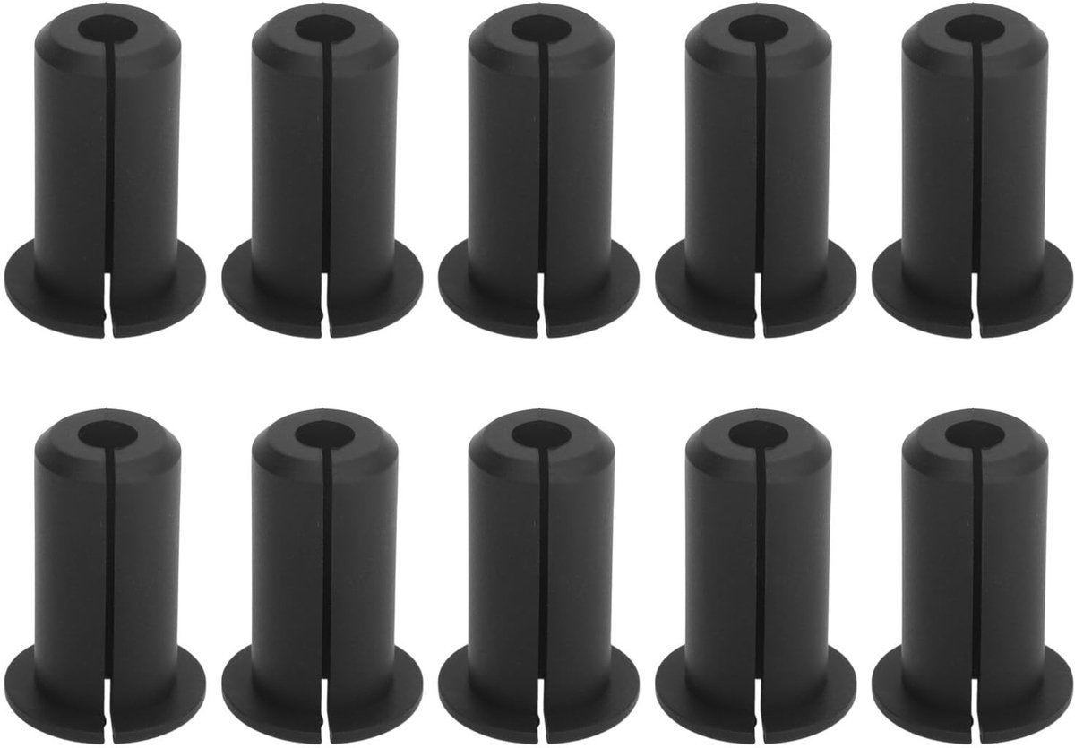 Dailygoods- Muurdoorvoer 10 Stuks - Siliconen Kabeldoorvoer - Kabelgeleidingsset - Antenne Bescherming - Multifunctioneel - Verfraaiing Muurgaten