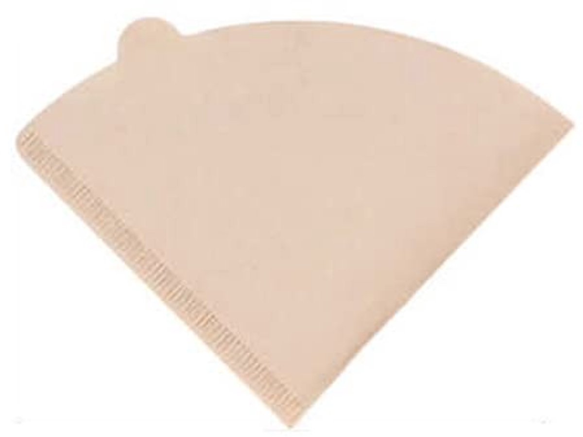 Dailygoods- Koffiefilter 100 Stuks - Koffiefilterhouder nr4 - Koffiefilter Papier - Koffiezetapparaat - Conisch Ontwerp - Hoogwaardige Grondstoffen - Koffiefilterpapier