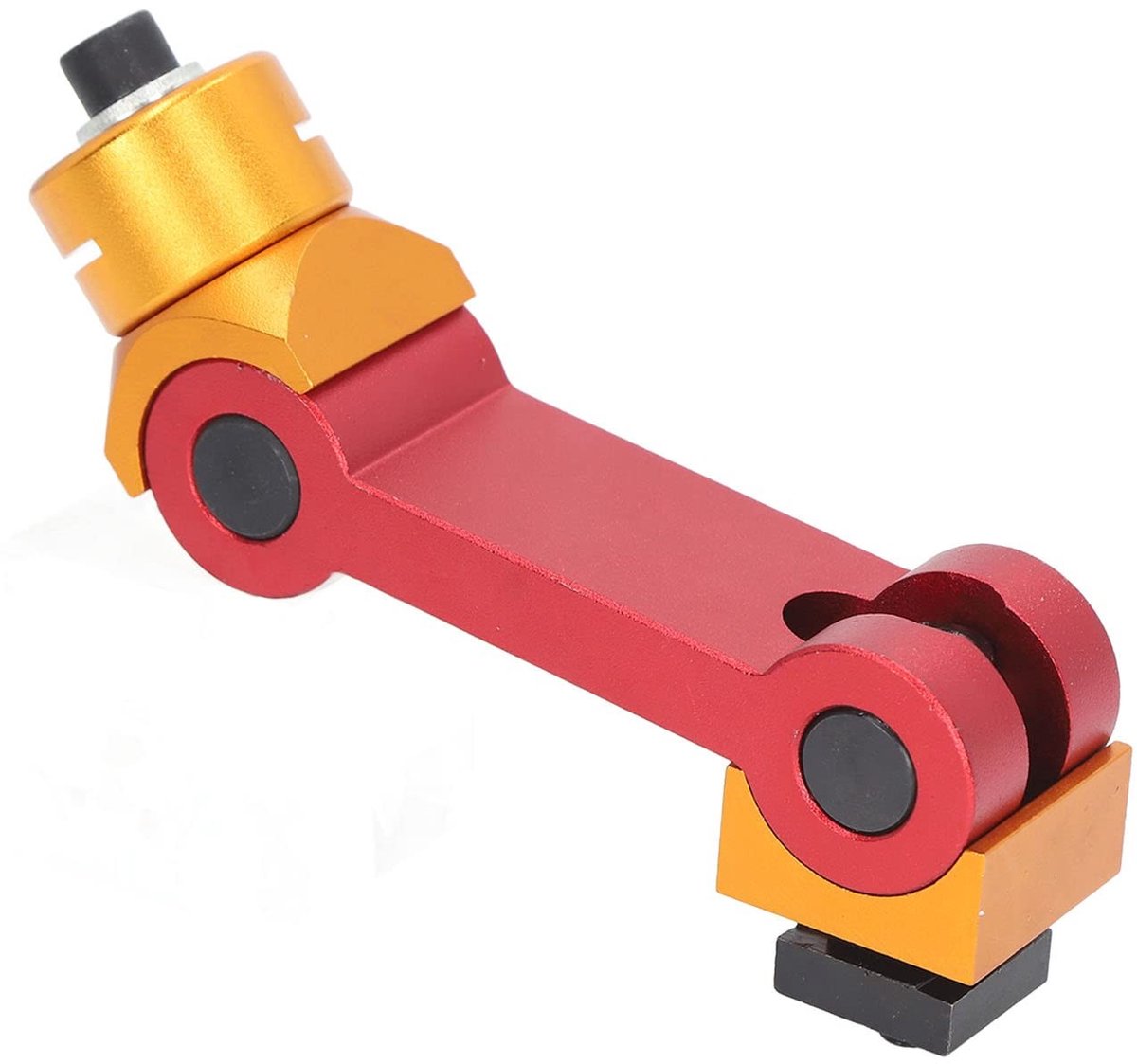 Dailygoods- Werkstop Verstelbaar - CNC Werkstop Locator - Gecementeerd Hardmetaal - Vise Stop Limiter - 170mm Afmeting - Duurzaam Materiaal - Werkstoplocator