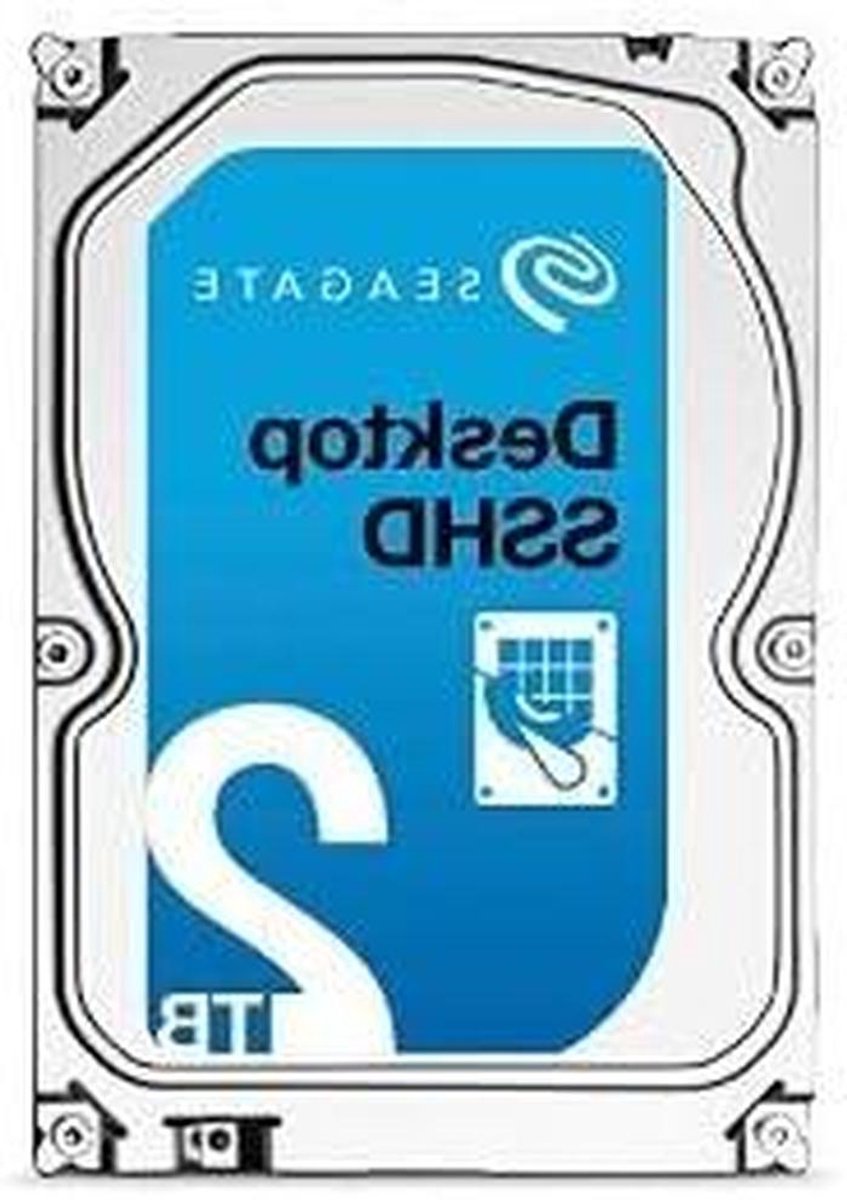 Interne Harde Schijf - Opslagstation - Desktop Opslag - Hybride Opslag - 2 TB - Zwart