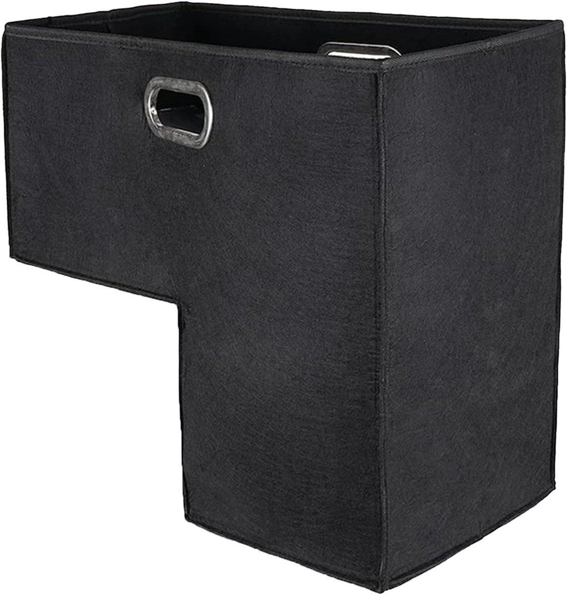 Traptredemand - Opbergmand trap - Ruimte organiseren - Vouwbaar ontwerp - 23 cm breed - Zwart