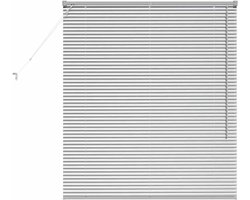 Venetiaanse Jaloezieën - Raamblind Gordijn - Privacy en Lichtcontrole - Matte Aluminium Afwerking - 110 x 130 cm - Zilver