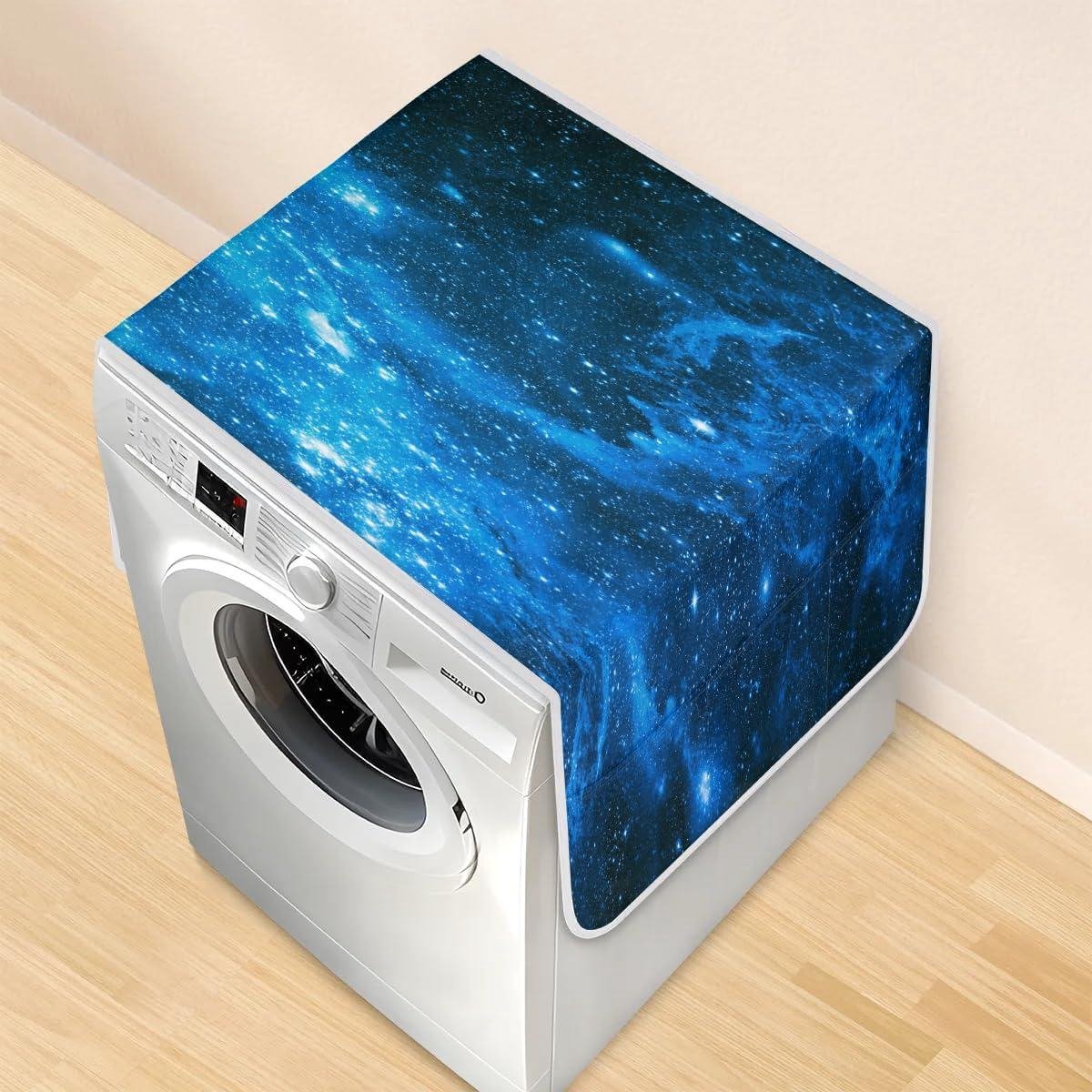 Wasmachine Drogerhoes Apparaatbeschermer Apparaten Beschermen Met Opbergzakken 117 x 485 cm Abstract Ruimte