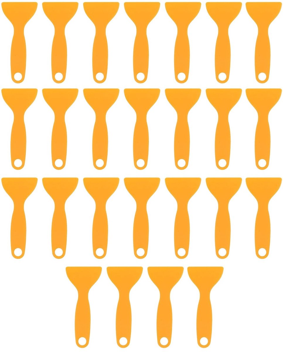 Dailygoods- Spatel Professioneel - Schraperset - Plamuurmes - Krasvrij - Kunststof - Veelzijdig Gebruik - Schraper